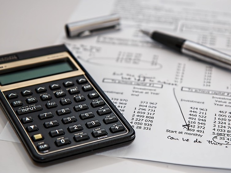 calculadora y borradores